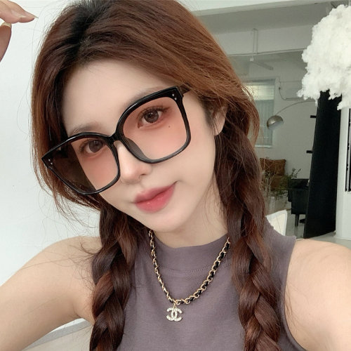 防紫外线方形韩版女大框太阳眼镜