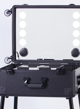 蓝牙音箱+隐藏支架妆百纳化妆箱