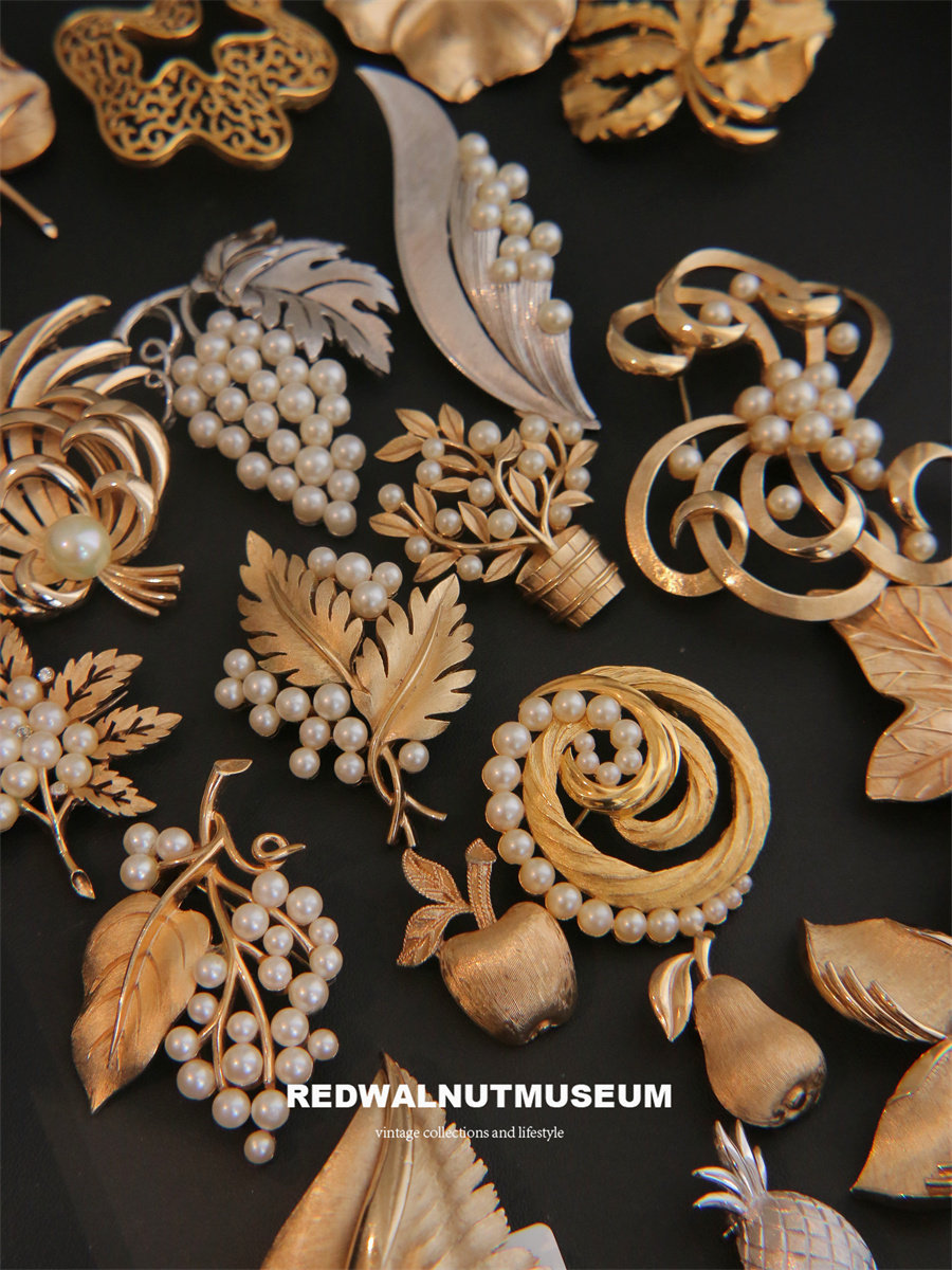 翠法丽Trifari中古古董vintage