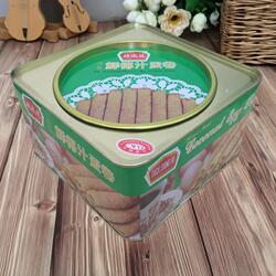 香港特产德成号椰汁蛋卷节日罐装休闲零食下午茶点心