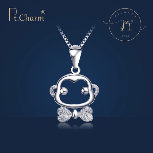 Pt．CharmPT950铂金猴子吊坠