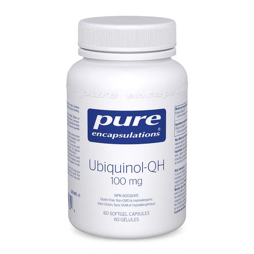直邮 加拿大pure encapsulations泛醇活性辅酶Q10心脏健康 60粒