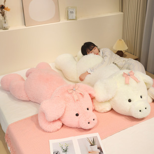巨大号趴趴猪公仔抱枕男女孩睡觉布娃娃小猪玩偶毛绒玩具礼物批发