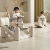 室内多功能防侧翻玩具儿童宝宝1岁婴儿周岁生日礼物三合一摇摇马