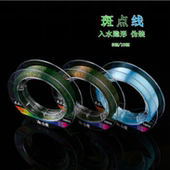 变色隐形斑点线主线子线钓鱼线抛竿路亚台钓尼龙线强劲拉力不打卷