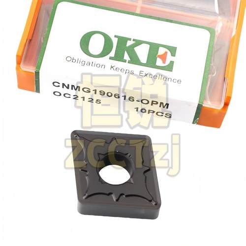 株洲OKE 数控车刀片CNMG190612/190616-OPM OC2125 加工钢件 正品