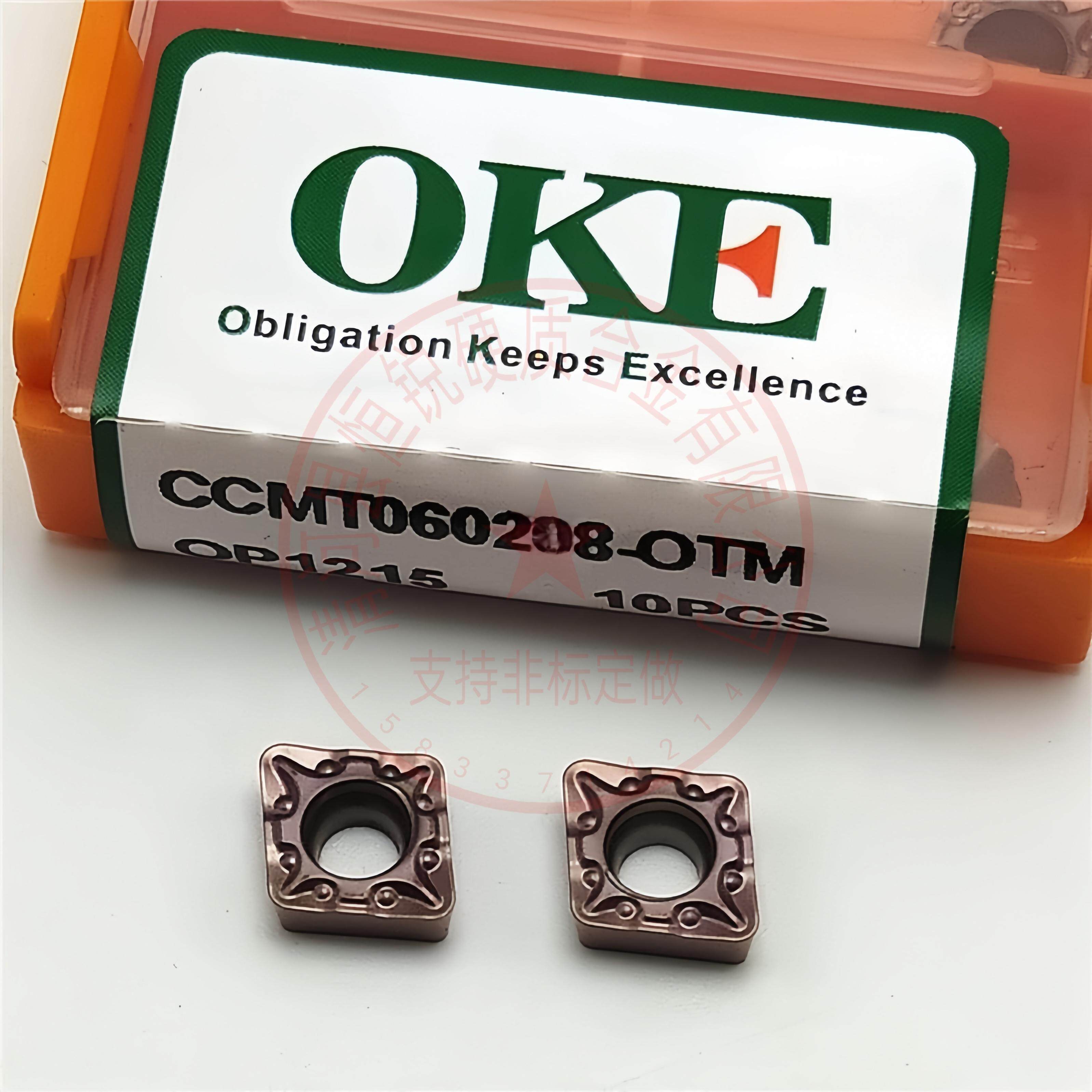 OKE不锈钢数控镗孔车刀片CCMT060204/060208-OTM OP1215 正品保障图片