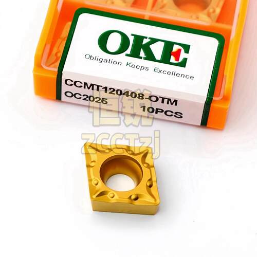 OKE 数控车刀片 CCMT120404/120408-OTM OC2025 加工钢件 正品