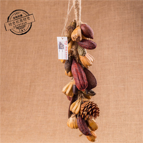 包邮五谷丰登挂件样板房干树枝