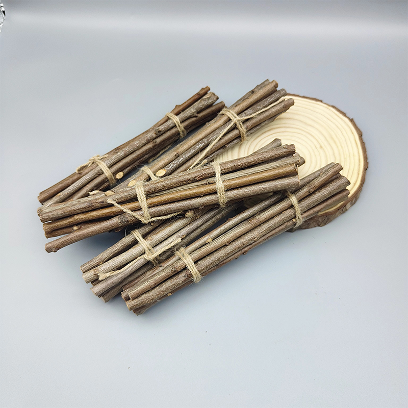 干树枝装饰环创材料 木段小木棍幼儿园手工diy原木树干枯森系树条