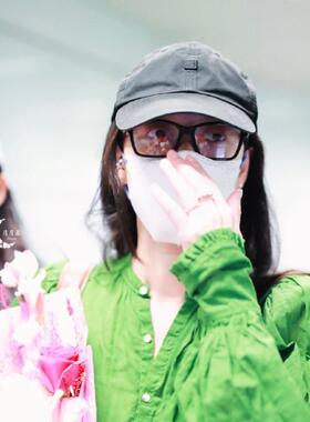 棒球帽鸭舌帽女四季倪妮同款