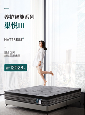 天然乳胶软垫五星级专用酒店黄麻卧室床垫席梦思梦之巢床垫巢悦Ⅲ