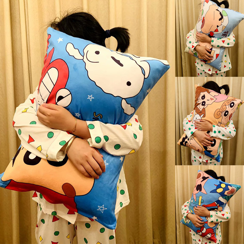 蜡笔小新枕头套动漫 学生宿舍情侣单人枕套枕头 沙发抱枕靠垫少女在类目 居家布艺, 靠垫/抱枕中 - 来自Buy2taobao.com提供专业的淘宝代购服务