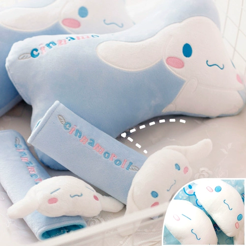 Милый ремень безопасности, кресло, подушка для шеи, Cinnamoroll, с защитой шеи