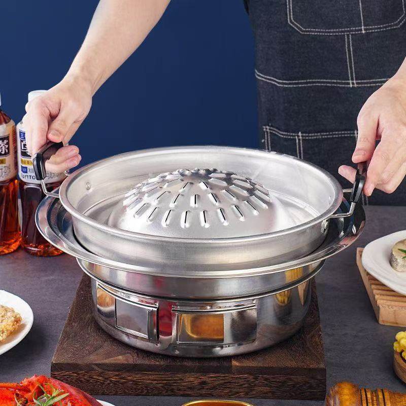 全套韩式烧烤炉火锅炉家用野营木炭烤肉户外便携式无烟火烧烤炉架,厨房/烹饪用具,烧烤炉,淘宝优惠券,粉丝福利购,淘宝优惠卷