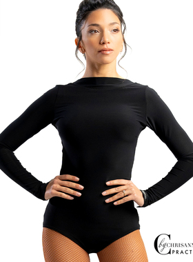 英国 Chrisanne Clover 国标摩登舞服交谊舞练习服Eris连体上衣