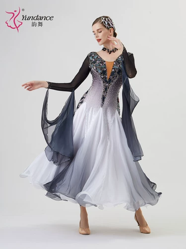 [Custom] Rhyme Dance New National Standard Modern Dance Watch конкурс исполнения, одежда Waltz Foilm Dance Drant