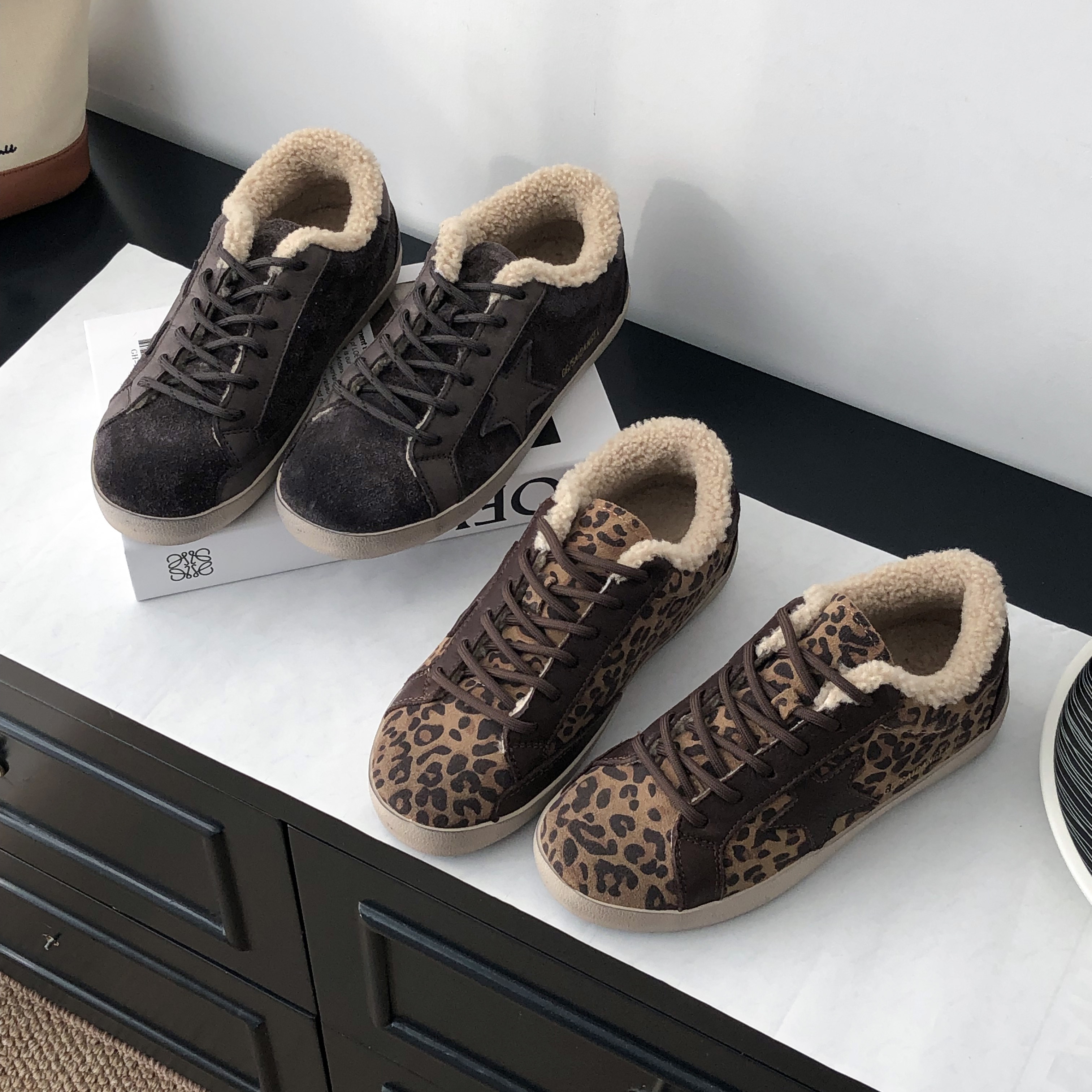 2025新款韩版星星小脏鞋女冬季