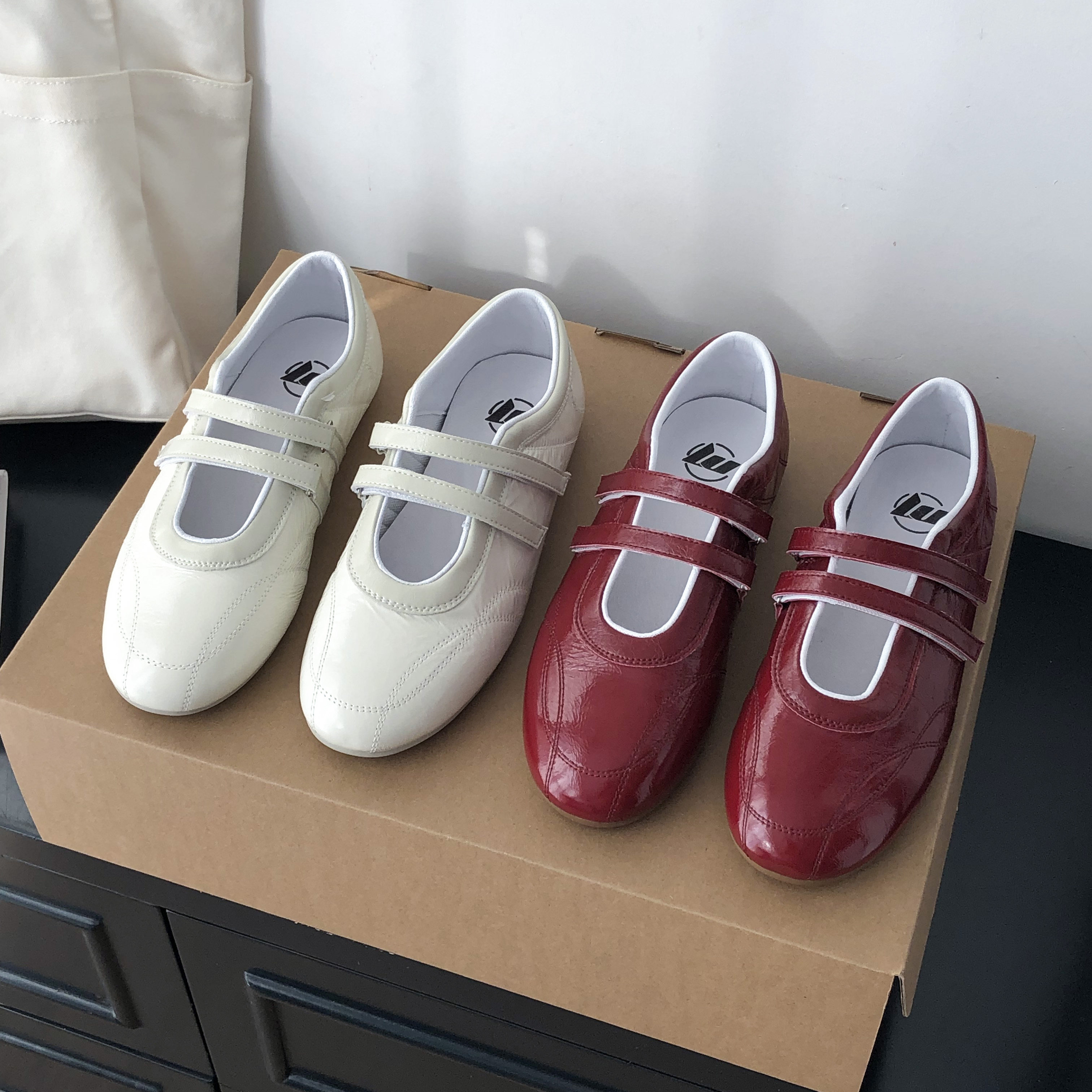 真皮浅口平底鞋女2026春夏新款软底舒适时尚圆头单鞋韩版豆豆鞋潮,女鞋,时尚芭蕾鞋,淘宝优惠券,粉丝福利购,淘宝优惠卷