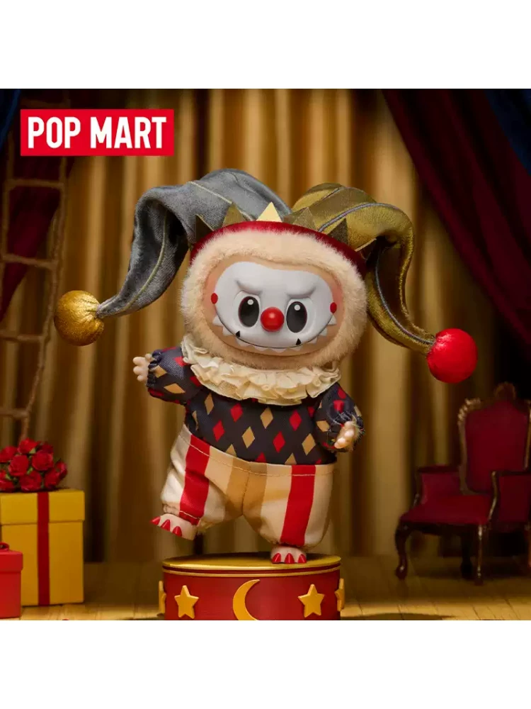 POPMART LABUBU ПОЧЕМУ ТАК СЕРЬЕЗНО серия циркульная виниловая плюшевая слепая коробка