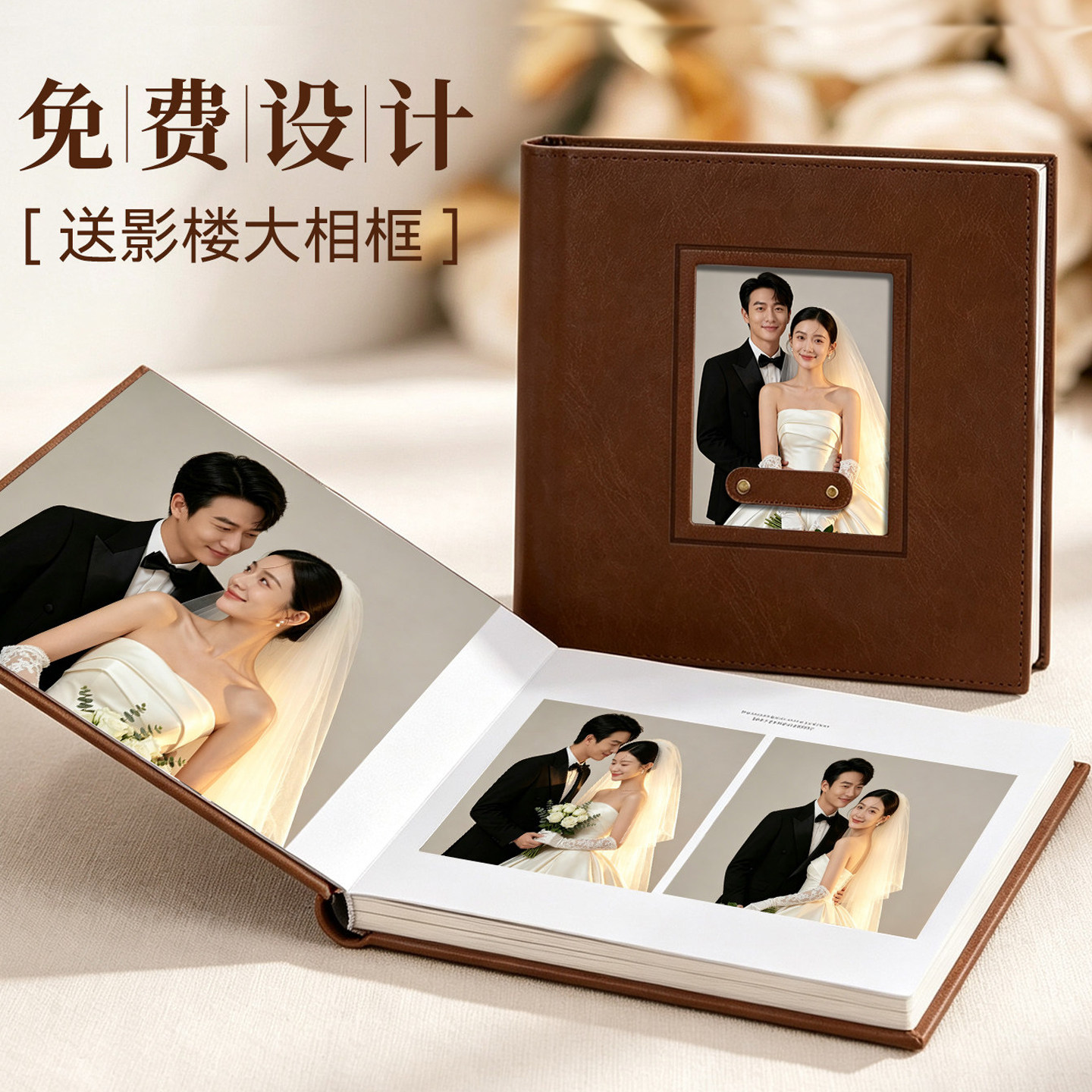 李佳绮推荐|婚纱照相册制作高端图片
