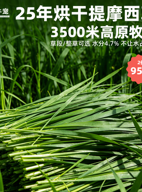 2025提摩西烘干草兔子草专用南提荷兰猪北提兔粮进口干草龙猫饲料