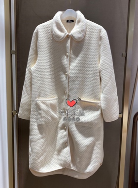 爱慕高端24秋冬新品BeChic冬日霞光前系扣式睡袍女BC48CU1加厚