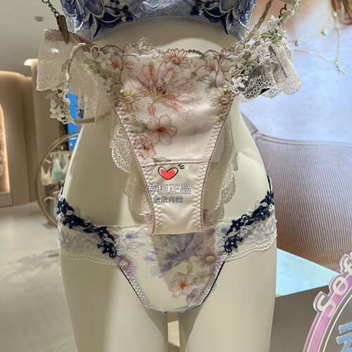 华歌尔WP61F6金标女刺绣蕾丝性感T裤丁字裤WB31F6配套359