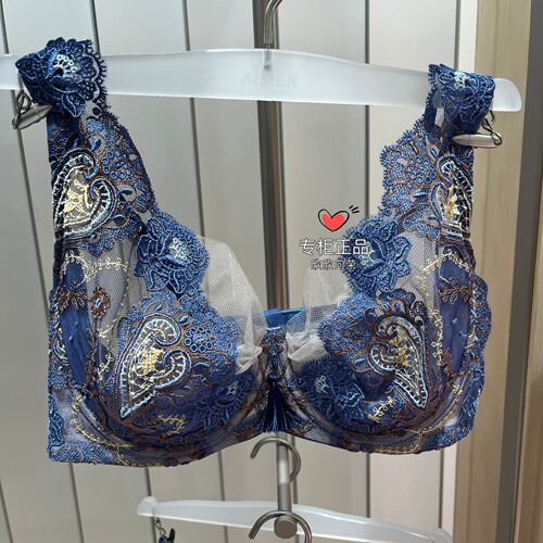 LC13JL1兰卡文高端超薄文胸自由女神系列4/4蕾丝性感女士内衣2380