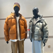 漫野ZBN81NV2鹅绒服700蓬轻量短款 羽绒服男女面包服BODY WILD爱慕