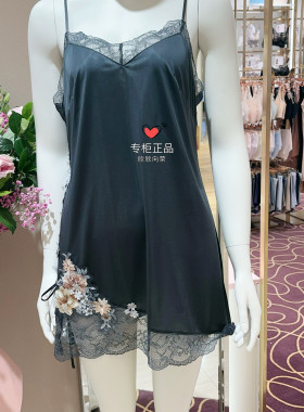 华歌尔女士性感睡裙v领