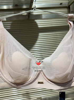 董洁同款爱慕简韵25春夏新款内衣女大胸显小花瓣文胸AM13A702