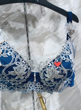 莎露SALUTE文胸 LB38E4 蕾丝刺绣奢华聚拢薄杯日本产内衣1980