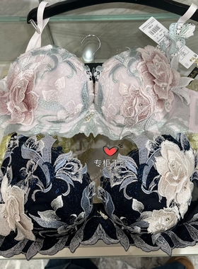 SALUTE莎露特LB38G5重工刺绣聚拢日产女士文胸1980