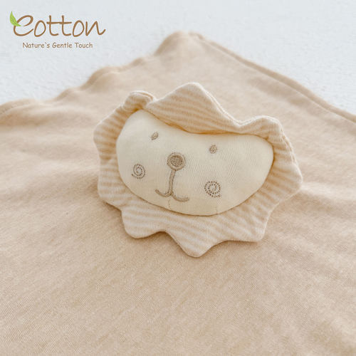 eotton彩棉婴儿安抚巾可啃咬玩具