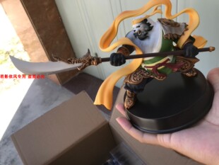 新大话西游2鎏金宝鉴 五常神兽手办 幽游扇 飞剑侠 屏风 手办