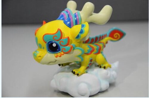 网易官方正品豪华版神龙手办神兽