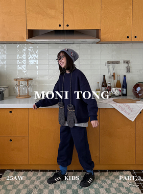 MONI 2色新斯密绒抗静电套装 卫衣/卫裤