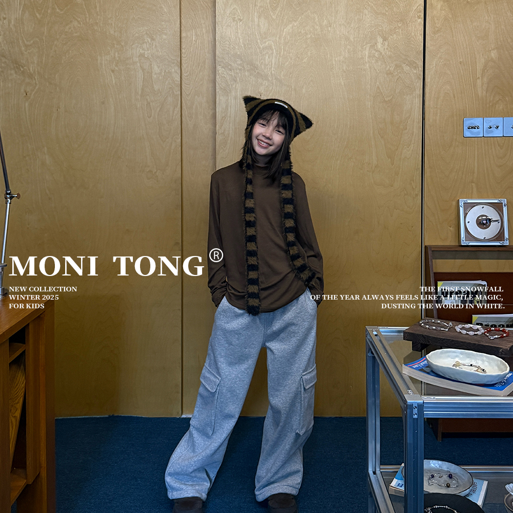 MONI 多款羊绒手感打底衫/2色口袋卫裤(拉绒)