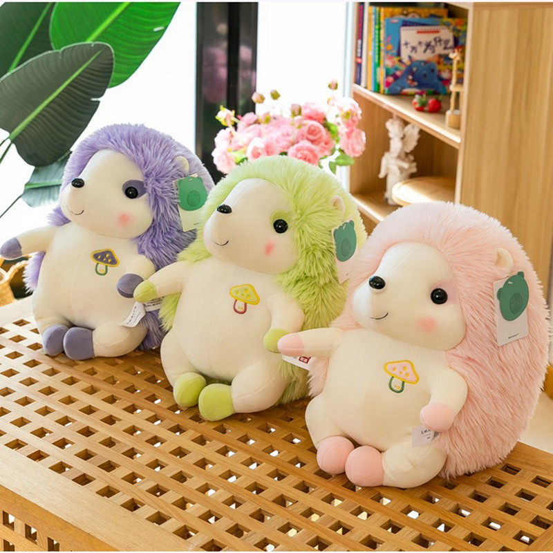 豪伟达刺猬公仔床上抱枕娃娃