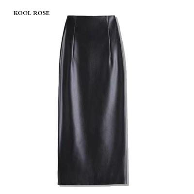 长裙轻奢直筒高级女开衩