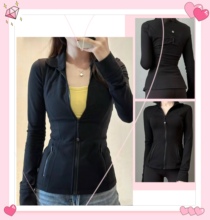 国现Lululemon经典外套夹克 瑜伽运动健身休闲Define Jacket 黑色