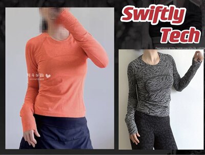 国现 Lululemon 长袖T恤 Swiftly Tech LS 2.0 Race Length