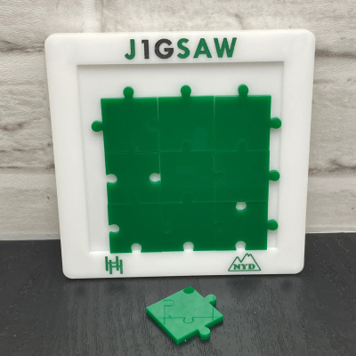 J1GSAW地狱难度烧脑10片方块拼图puzzle智力减压桌面游戏礼物