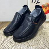 防水鞋 老北京布鞋 软底防滑中老年爸爸鞋 舒适透气休闲布鞋 仿皮布鞋