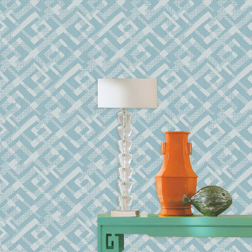 中国风新中式墙纸无纺布卧室背景墙古典现代客厅卧室书房满铺壁纸