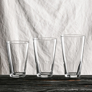 利比玻璃杯简约冷饮调酒杯品脱杯扎啤杯大号酒吧专用精酿啤酒杯子