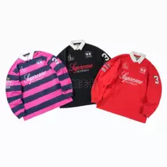 In Stock Supreme 26Ss La Martina Jacob & Co Rugby Embroidered Polo Long Sleeve