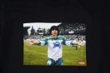 Spot Supreme 24ss Maradona Tee Maradona Ball King Football Legend T -For