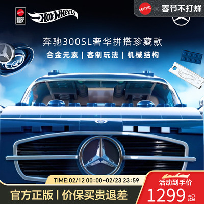 MATTELBRICKSHOP拼搭车模玩具